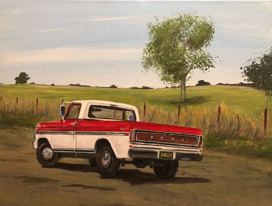 "Sweet memories of trips in my '1970 F-100